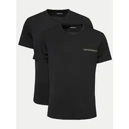 EMPORIO ARMANI: Чёрная футболка 