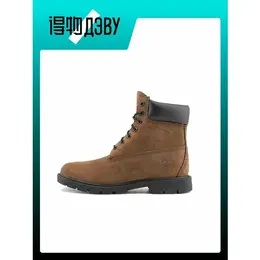 Timberland: Жёлтые ботинки 