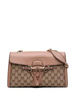 Gucci Pre-Owned: Коричневая сумка 