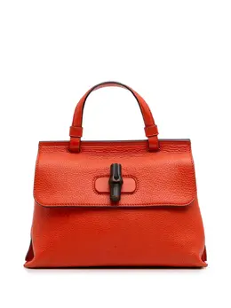 Gucci Pre-Owned: Оранжевая сумка 
