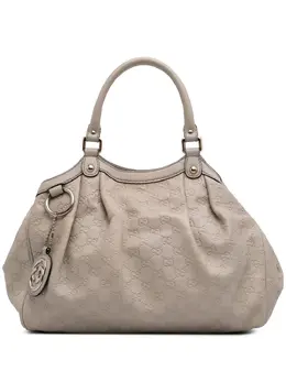 Gucci Pre-Owned: Белая сумка-шоппер 