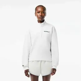 LACOSTE: Белый свитшот 