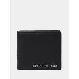 Armani Exchange: Чёрный кошелёк 