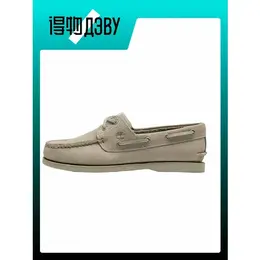 Timberland: Жёлтые мокасины 