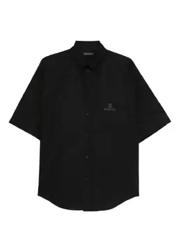 Balenciaga: Рубашка с коротким рукавом 