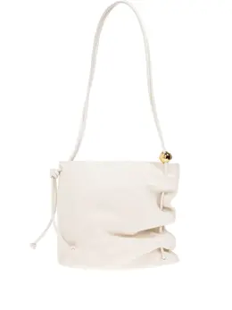 Furla: Бежевая сумка-шоппер 