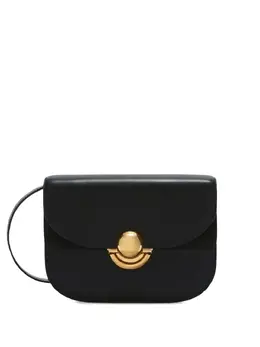Furla: Чёрная сумка через плечо 