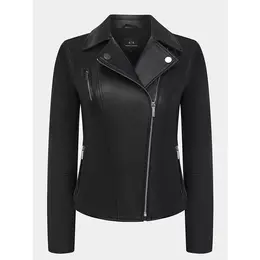 Armani Exchange: Чёрная куртка 