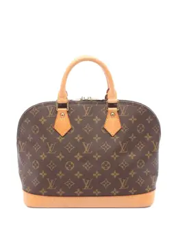 Louis Vuitton Pre-Owned: Коричневая сумка-шоппер 