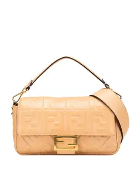 Fendi Pre-Owned: Коричневая сумка 