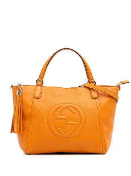 Gucci Pre-Owned: Оранжевая сумка 