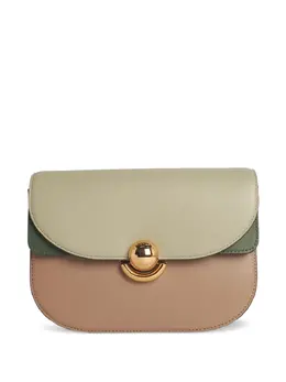 Furla: Коричневая сумка через плечо 