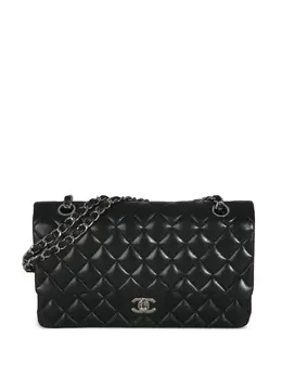 CHANEL Pre-Owned: Серебристая сумка 