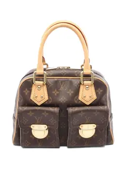 Louis Vuitton Pre-Owned: Коричневая сумка-шоппер 