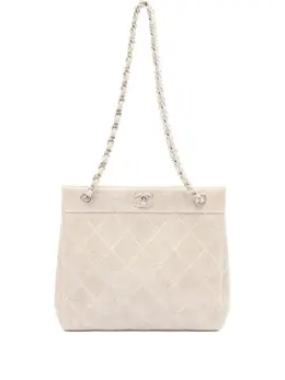 CHANEL Pre-Owned: Светлая сумка 