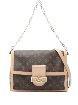 Louis Vuitton Pre-Owned: Коричневая сумка 