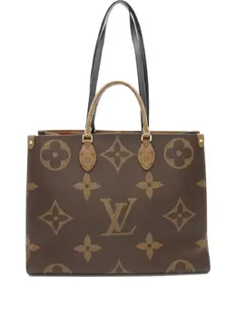 Louis Vuitton Pre-Owned: Коричневая сумка-шоппер 