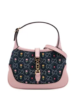Gucci Pre-Owned: Сумка через плечо с растительным принтом 