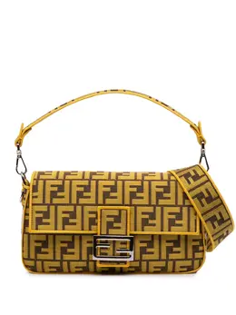 Fendi Pre-Owned: Жёлтая сумка 