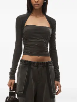 Alexander Wang: Топ с длинным рукавом 