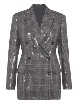 Brunello Cucinelli: Двубортный жакет 
