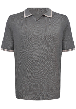 CORNELIANI: Серая футболка 