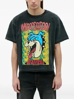 Hysteric Glamour: Чёрная футболка 
