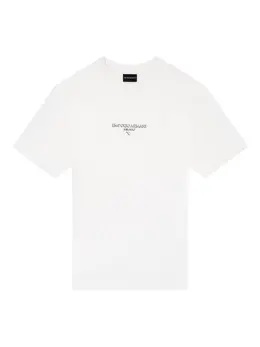 Emporio Armani: Белая футболка 