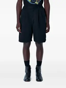 Junya Watanabe MAN: Чёрные шорты 