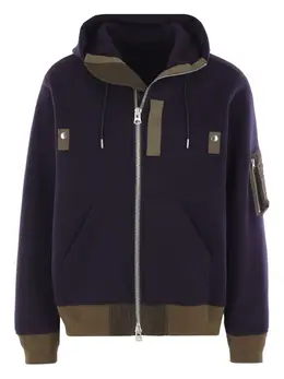 sacai: Тёмная толстовка 