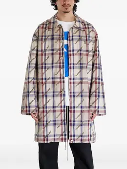A BATHING APE®: Бежевое пальто 