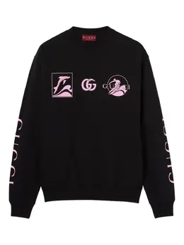 Gucci: Чёрный свитшот 