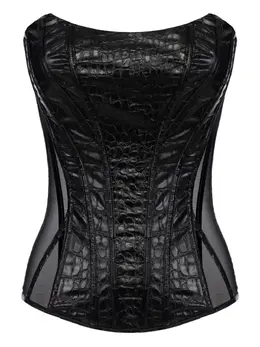 Elisabetta Franchi: Чёрный корсет 