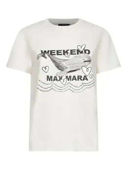 Weekend Max Mara: Футболка с принтом 