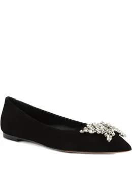 Giuseppe Zanotti: Чёрные балетки  Farifu