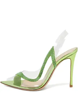 Gianvito Rossi: Зелёные туфли 