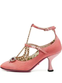 Gucci Pre-Owned: Розовые туфли 