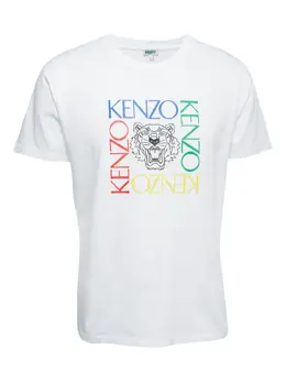 Kenzo Pre-Owned: Белая футболка 