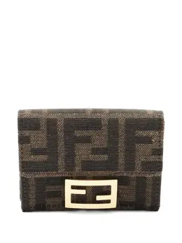 Fendi Pre-Owned: Коричневый кошелёк 