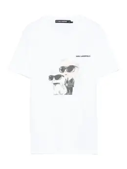 Karl Lagerfeld: Футболка с принтом 