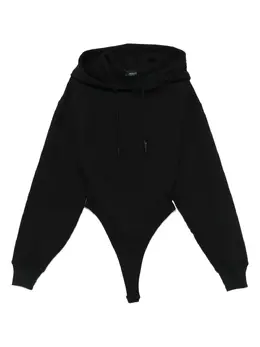 Mugler: Чёрный боди 