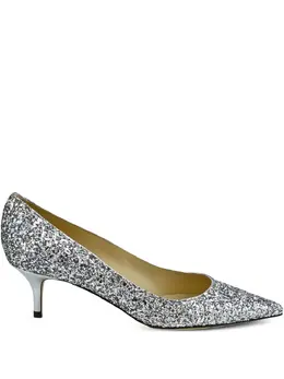 Jimmy Choo: Серебристые туфли 