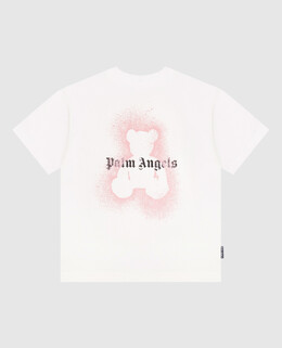 Palm Angels: Белая футболка 