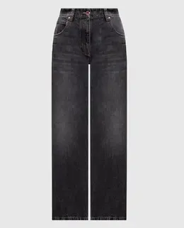 Brunello Cucinelli: Сірі джинси 