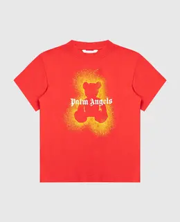 Palm Angels: Красная футболка 