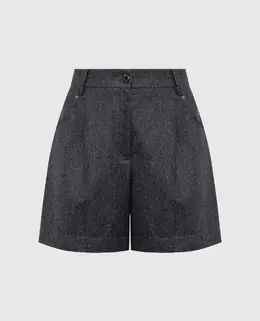 Brunello Cucinelli: Серые шорты 