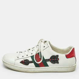 Gucci: Белые кроссовки  Web