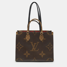 Louis Vuitton: Коричневая сумка 