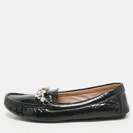 Miu Miu: Чёрные лоферы 