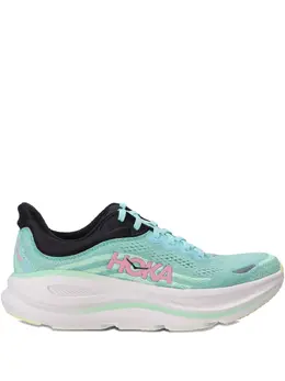HOKA: Голубые кроссовки 